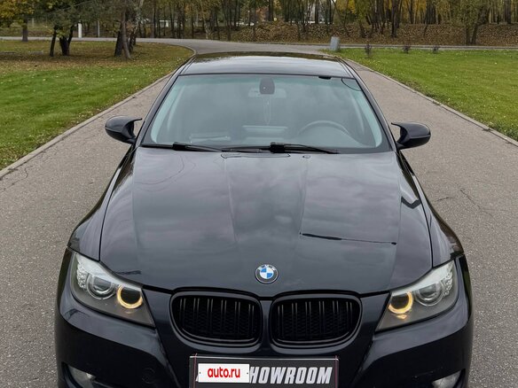 2009 BMW 3 серии 318i V (E90/E91/E92/E93) Рестайлинг, чёрный, 770000 рублей - вид 1