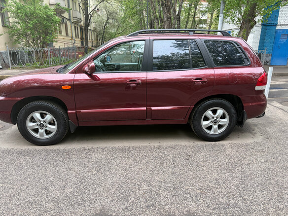 2008 Hyundai Santa Fe Classic Classic, красный, 1049000 рублей - вид 6