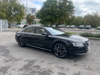 2016 Audi A8 Long III (D4) Рестайлинг, чёрный, 4550000 рублей, вид 2