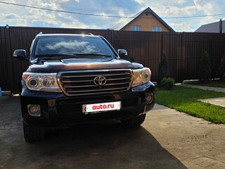 2013 Toyota Land Cruiser 200 Series Рестайлинг 1, чёрный, 3600000 рублей, вид 2
