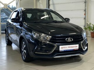 2018 Lada (ВАЗ) Vesta SW Cross I, чёрный, 894000 рублей, вид 1