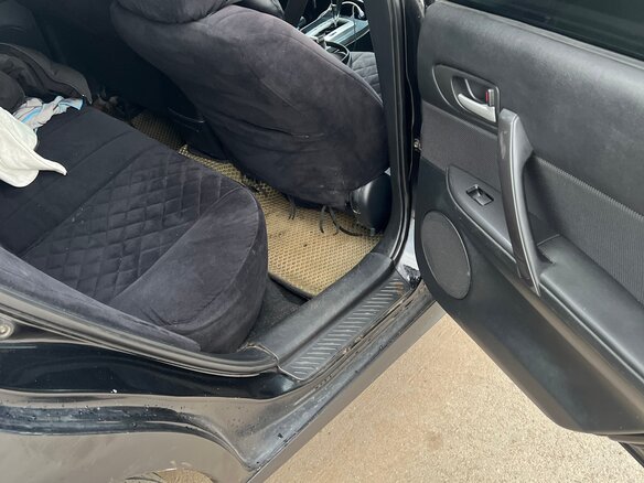 2005 Mazda 6 I (GG) Рестайлинг, чёрный, 290000 рублей - вид 3