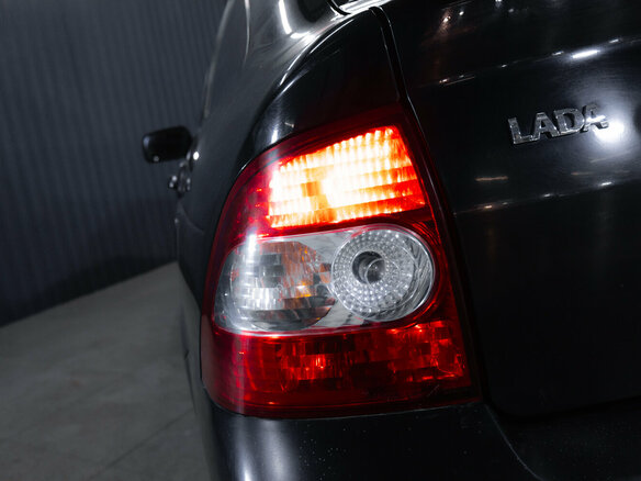 2012 Lada (ВАЗ) Priora I, чёрный - вид 9