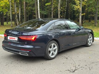 2019 Audi A6 45 TFSI V (C8), синий, 3850000 рублей, вид 4