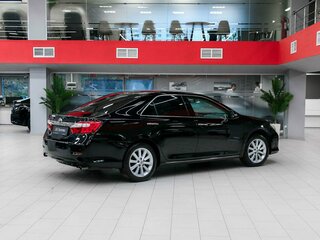 2014 Toyota Camry VII (XV50), чёрный, 1550000 рублей, вид 2