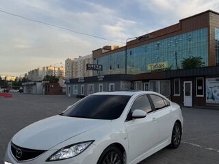 2010 Mazda 6 II (GH) Рестайлинг, белый, 900000 рублей, вид 1