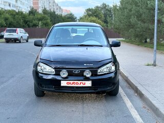 2011 Lada (ВАЗ) Kalina I, чёрный, 100000 рублей, вид 1