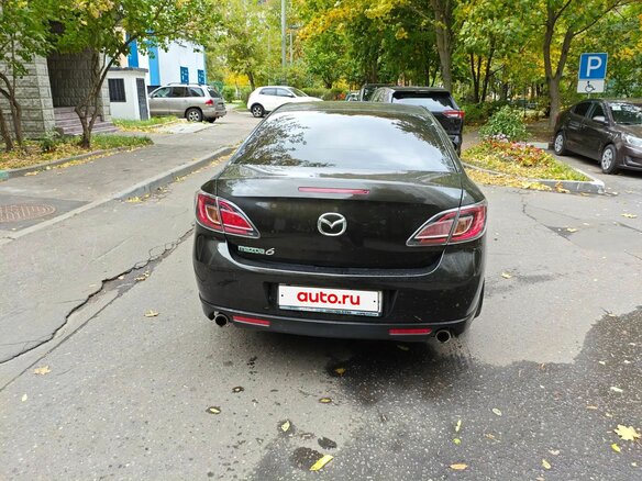 2008 Mazda 6 II (GH), чёрный, 718000 рублей - вид 5