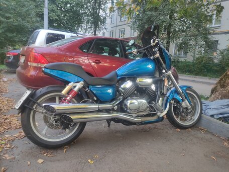 1994 Honda Magna, синий, 500000 рублей, вид 3