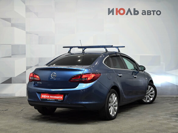2013 Opel Astra J Рестайлинг, синий, 580000 рублей - вид 4