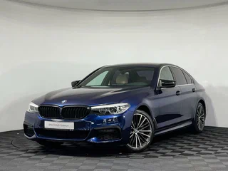 2020 BMW 5 серии 520i VII (G30/G31/G38), синий, 3297000 рублей, вид 1