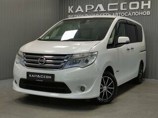 2014 Nissan Serena IV (C26), белый, 1390000 рублей, вид 1