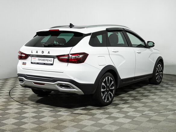 2024 Lada (ВАЗ) Vesta SW Cross I Рестайлинг (NG), белый, 1449000 рублей - вид 4