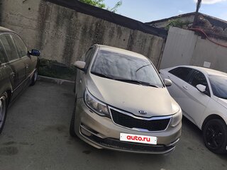 2015 Kia Rio III Рестайлинг, бежевый, 429999 рублей, вид 1