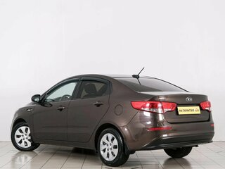 2017 Kia Rio III Рестайлинг, коричневый, 1249000 рублей, вид 4