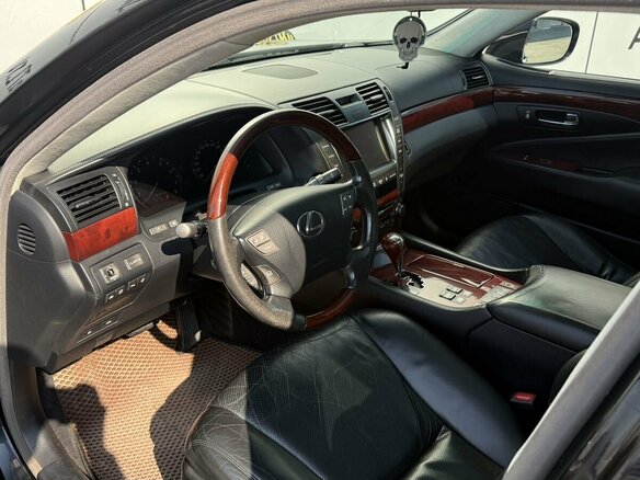 2008 Lexus LS 600h L IV, чёрный - вид 14