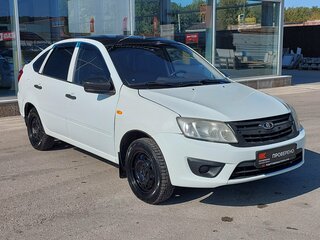 2015 Lada (ВАЗ) Granta I, белый, 339000 рублей, вид 3