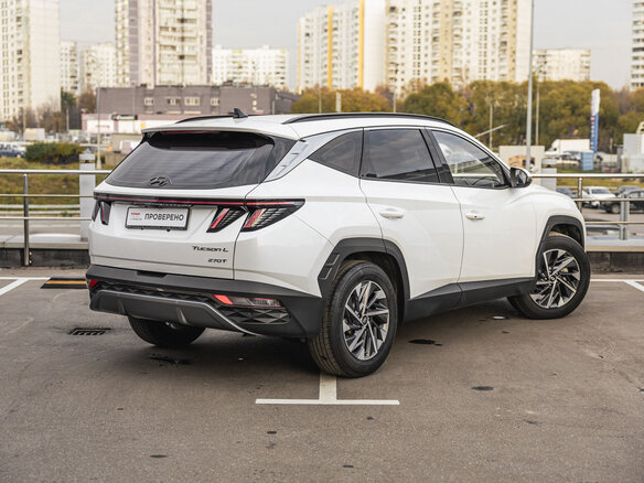 2024 Hyundai Tucson IV Рестайлинг, белый, 3098000 рублей - вид 4