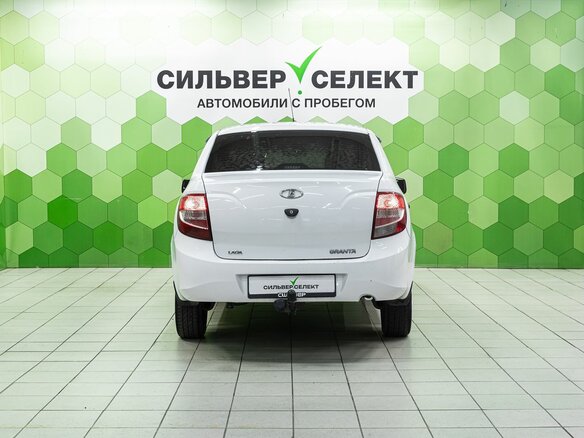 2013 Lada (ВАЗ) Granta I, белый - вид 3