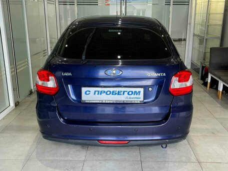 2016 Lada (ВАЗ) Granta I, синий, 364000 рублей, вид 3