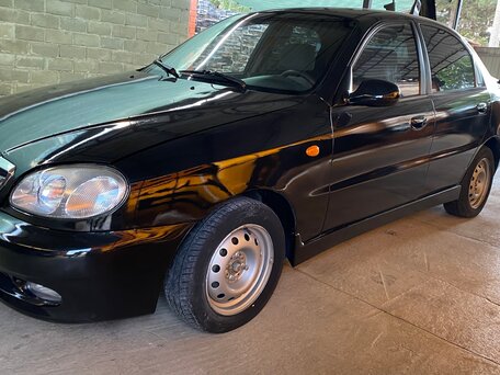 2007 Chevrolet Lanos I, чёрный, 274000 рублей, вид 2