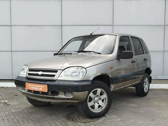 2008 Chevrolet Niva I, серый, 255000 рублей