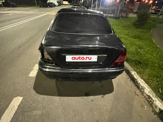 2000 Mercedes-Benz S-Класс 320 Long IV (W220), чёрный, 210000 рублей, вид 1