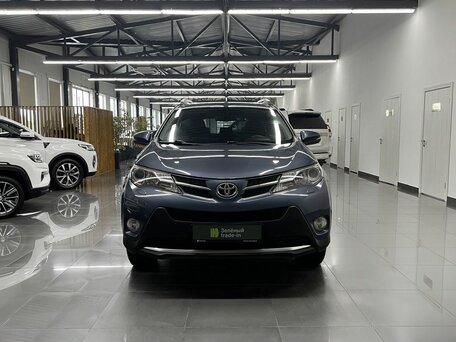 2013 Toyota RAV4 IV (XA40), голубой, 1615000 рублей, вид 3