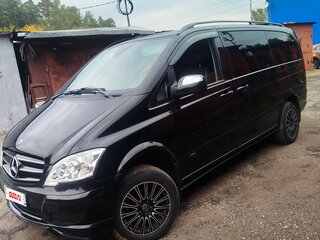 2011 Mercedes-Benz Viano Long L2 I (W639) Рестайлинг, чёрный, 2150000 рублей, вид 1