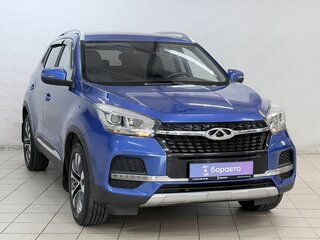2021 Chery Tiggo 4 I Рестайлинг, синий, 1360000 рублей, вид 2