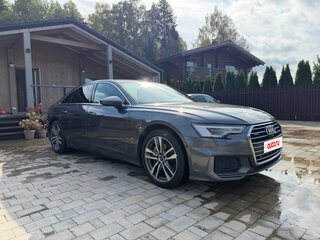 2021 Audi A6 45 TFSI V (C8), серый, 4150000 рублей, вид 3