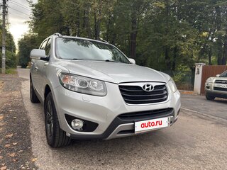 2011 Hyundai Santa Fe II Рестайлинг, серебристый, 1300000 рублей, вид 3