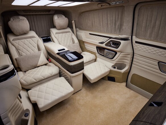 2026 Mercedes-Benz V-Класс Extra Long 300 d экстра длинный III (W447) Рестайлинг 2, чёрный, 37900000 рублей - вид 20