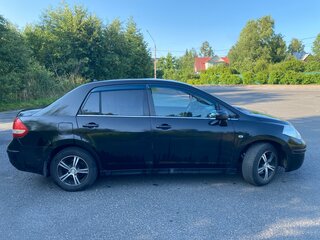 2008 Nissan Tiida I, чёрный, 490000 рублей, вид 4