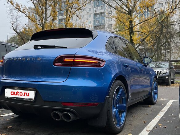 2016 Porsche Macan S I, синий, 3400000 рублей - вид 6