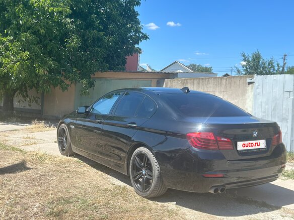 2015 BMW 5 серии 520d VI (F10/F11/F07) Рестайлинг, чёрный, 2100000 рублей - вид 3