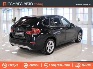 2013 BMW X1 18i I (E84) Рестайлинг, чёрный, 1045000 рублей, вид 2