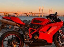 2012 Ducati 848, красный, 700000 рублей, вид 1