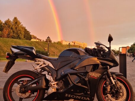 2009 Honda CBR 600RR, чёрный, 640000 рублей, вид 1
