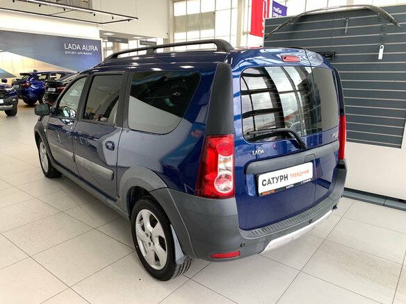 2018 Lada (ВАЗ) Largus Cross I, синий, 650000 рублей - вид 6