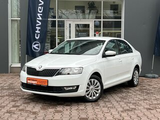 2019 Skoda Rapid I Рестайлинг, белый, 1349000 рублей, вид 1