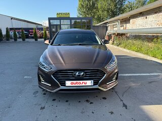 2019 Hyundai Sonata VII (LF) Рестайлинг, золотистый, 2000000 рублей, вид 2