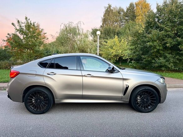 2018 BMW X6 40d II (F16), белый, 3500000 рублей - вид 36