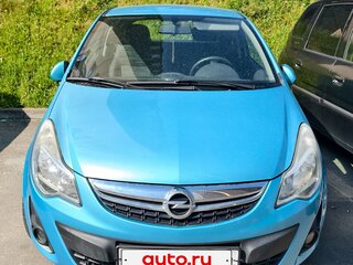 2011 Opel Corsa D Рестайлинг II, голубой, 600000 рублей, вид 1