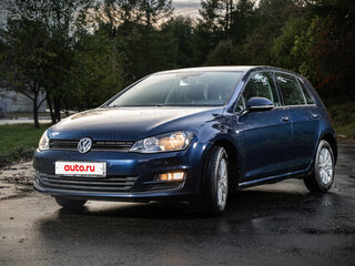 2014 Volkswagen Golf VII, синий, 1150000 рублей, вид 1
