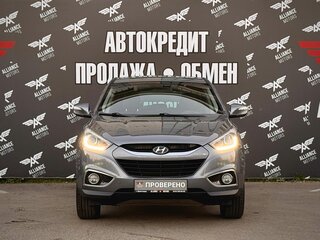 2014 Hyundai ix35 I Рестайлинг, серый, 1375000 рублей, вид 2