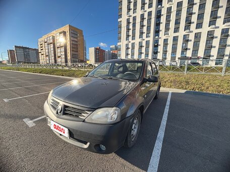 2009 Renault Logan I, серый, 320000 рублей, вид 4
