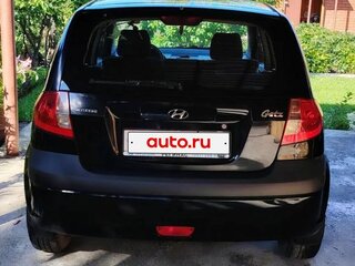 2008 Hyundai Getz I Рестайлинг, чёрный, 640000 рублей, вид 4