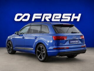 2017 Audi Q7 II (4M), синий, 4199999 рублей, вид 2