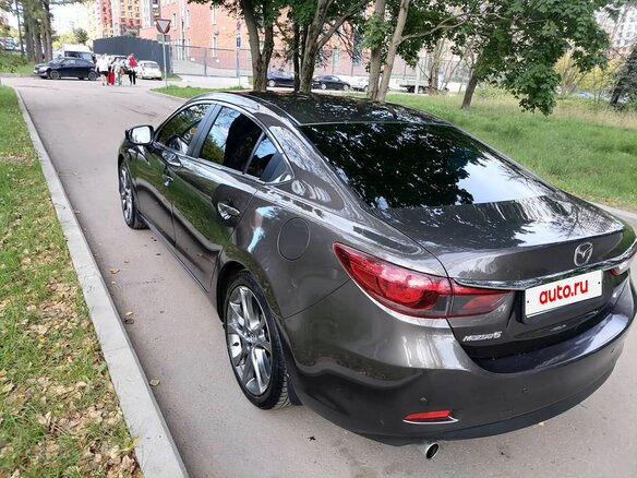 2016 Mazda 6 III (GJ) Рестайлинг, коричневый, 1900000 рублей - вид 6